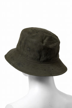 画像をギャラリービューアに読み込む, READYMADE x Dr.WOO BUCKET HAT TATOO (KHAKI)