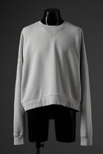 画像をギャラリービューアに読み込む, entire studios BOX CREW SWEAT PULLOVER (RICE)