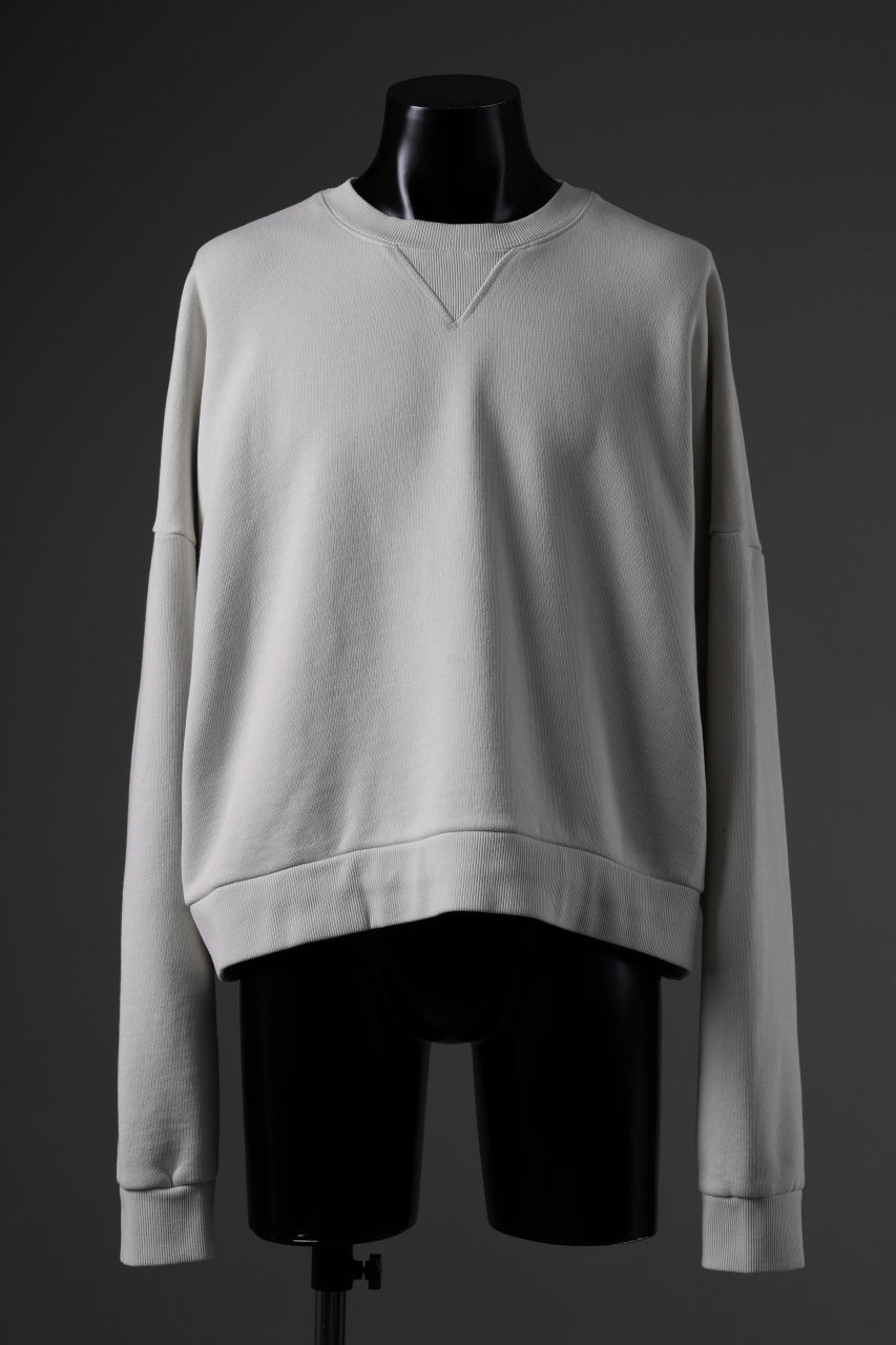 画像をギャラリービューアに読み込む, entire studios BOX CREW SWEAT PULLOVER (RICE)