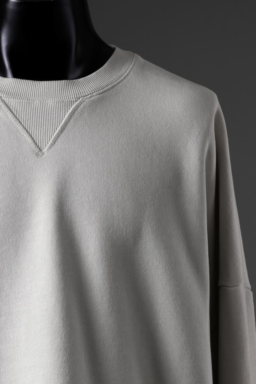 画像をギャラリービューアに読み込む, entire studios BOX CREW SWEAT PULLOVER (RICE)