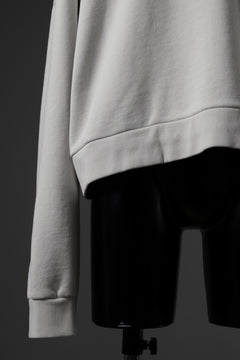 画像をギャラリービューアに読み込む, entire studios BOX CREW SWEAT PULLOVER (RICE)