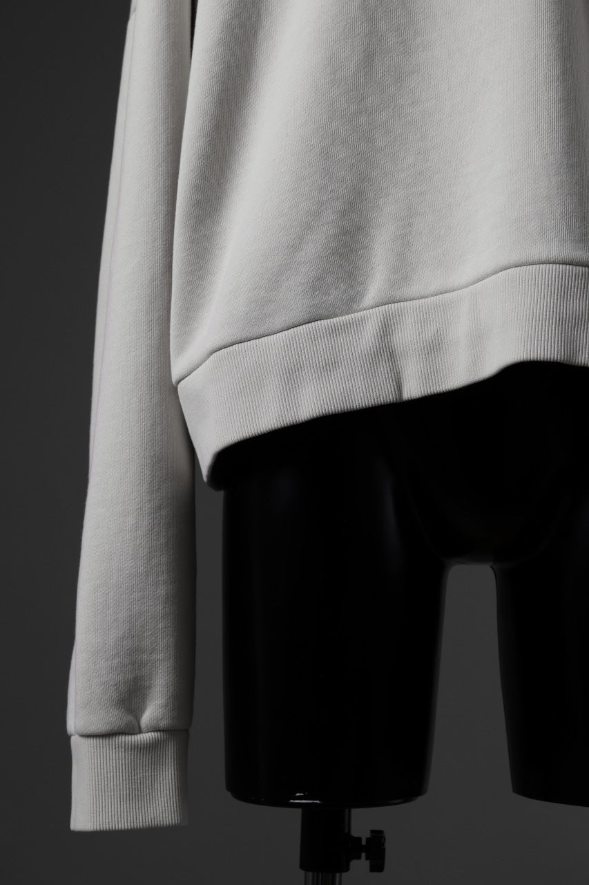 画像をギャラリービューアに読み込む, entire studios BOX CREW SWEAT PULLOVER (RICE)