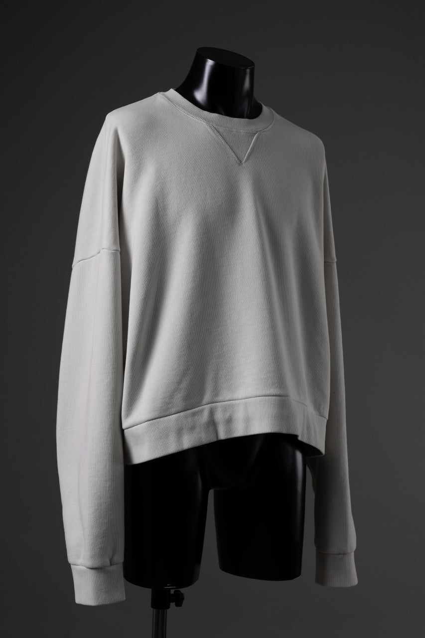 画像をギャラリービューアに読み込む, entire studios BOX CREW SWEAT PULLOVER (RICE)