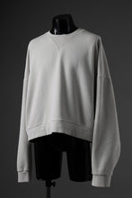 画像をギャラリービューアに読み込む, entire studios BOX CREW SWEAT PULLOVER (RICE)