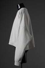 画像をギャラリービューアに読み込む, entire studios BOX CREW SWEAT PULLOVER (RICE)