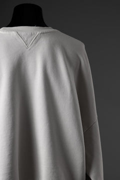 画像をギャラリービューアに読み込む, entire studios BOX CREW SWEAT PULLOVER (RICE)