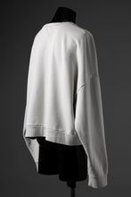 画像をギャラリービューアに読み込む, entire studios BOX CREW SWEAT PULLOVER (RICE)