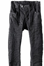画像をギャラリービューアに読み込む, BORIS BIDJAN SABERI TIGHT FIT PANTS / VINYL COATED & NICKEL PRESSED & BODY MOLDED "P13.TF-F1939" (BLACK)