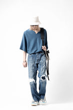 画像をギャラリービューアに読み込む, FACETASM DESTROYED DENIM PANTS (INDIGO)
