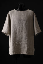 画像をギャラリービューアに読み込む, sus-sous sleeping shirts s/s / Belgium linen (NATURAL)