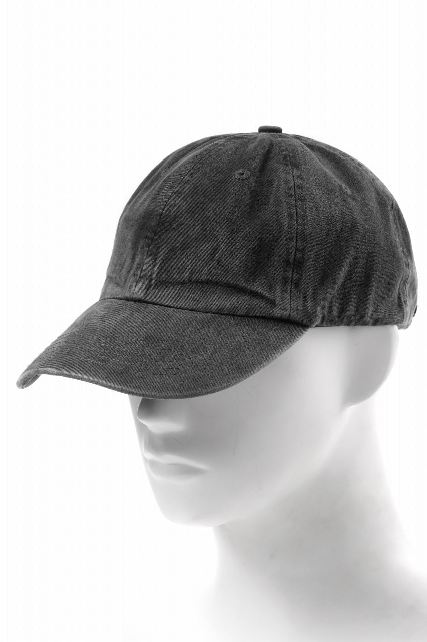 画像をギャラリービューアに読み込む, entire studios STANDARD CAP (WASHED BLACK)