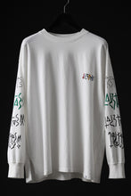 画像をギャラリービューアに読み込む, FACETASM GRAPHIC LONG SLEEVE TEE (WHITE)