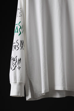 画像をギャラリービューアに読み込む, FACETASM GRAPHIC LONG SLEEVE TEE (WHITE)