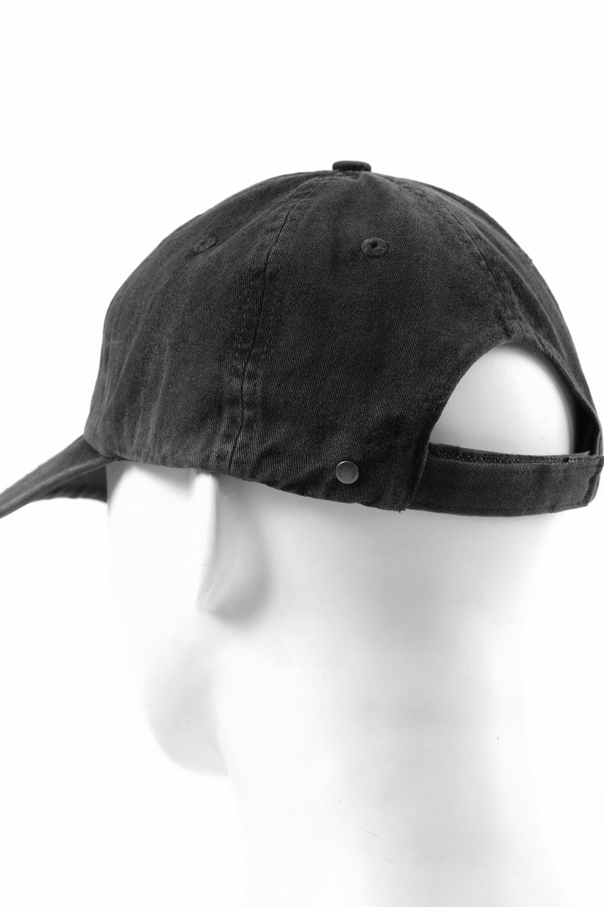 画像をギャラリービューアに読み込む, entire studios STANDARD CAP (WASHED BLACK)