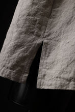 画像をギャラリービューアに読み込む, sus-sous sleeping shirts s/s / Belgium linen (NATURAL)