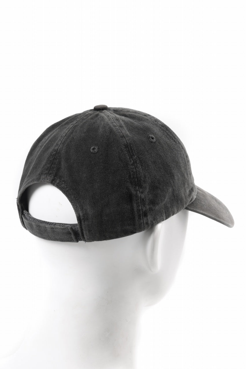 画像をギャラリービューアに読み込む, entire studios STANDARD CAP (WASHED BLACK)