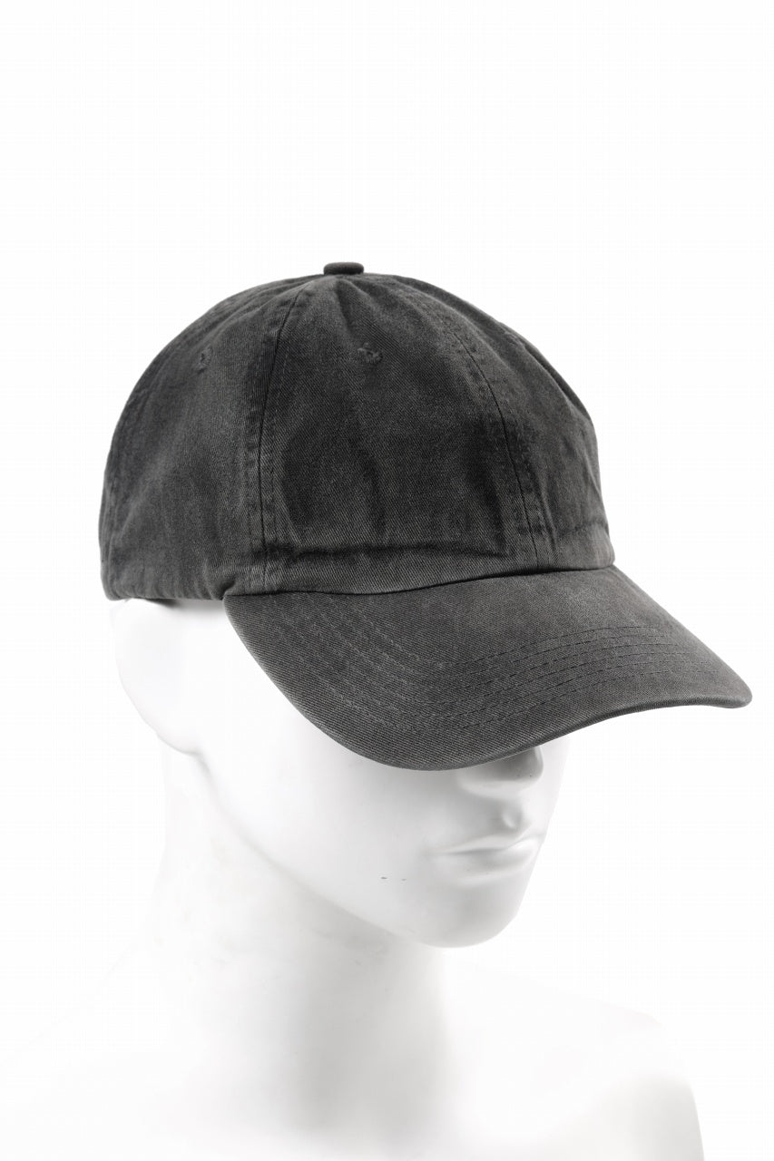 画像をギャラリービューアに読み込む, entire studios STANDARD CAP (WASHED BLACK)
