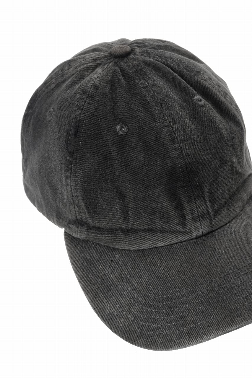 画像をギャラリービューアに読み込む, entire studios STANDARD CAP (WASHED BLACK)