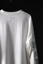 画像をギャラリービューアに読み込む, FACETASM GRAPHIC LONG SLEEVE TEE (WHITE)