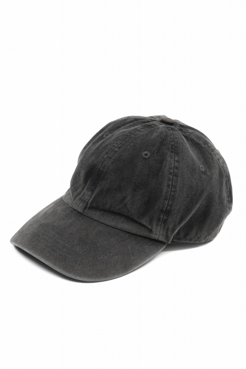 画像をギャラリービューアに読み込む, entire studios STANDARD CAP (WASHED BLACK)