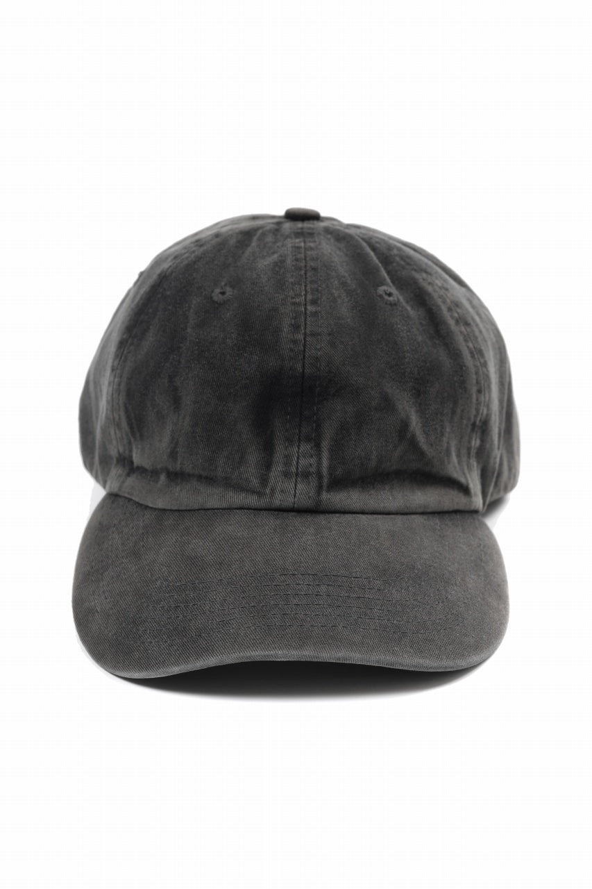画像をギャラリービューアに読み込む, entire studios STANDARD CAP (WASHED BLACK)