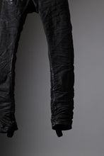 画像をギャラリービューアに読み込む, BORIS BIDJAN SABERI TIGHT FIT PANTS / VINYL COATED & NICKEL PRESSED & BODY MOLDED "P13.TF-F1939" (BLACK)