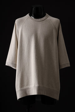 画像をギャラリービューアに読み込む, N/07 RAGLAN LOOSEY TOP / VINTAGE COTTON TERRY (OATMEAL)