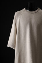 画像をギャラリービューアに読み込む, N/07 RAGLAN LOOSEY TOP / VINTAGE COTTON TERRY (OATMEAL)