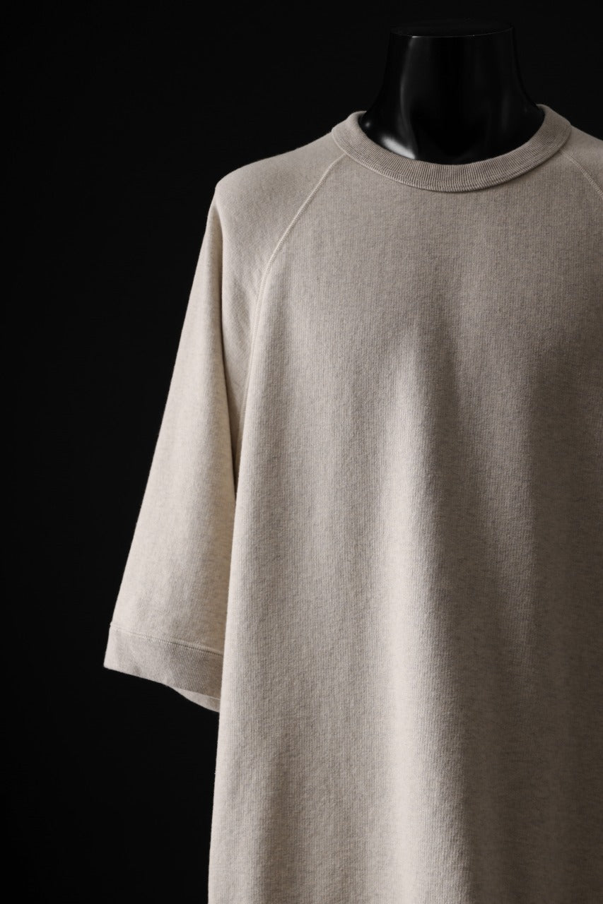 画像をギャラリービューアに読み込む, N/07 RAGLAN LOOSEY TOP / VINTAGE COTTON TERRY (OATMEAL)