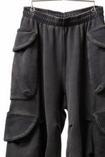 画像をギャラリービューアに読み込む, entire studios HEAVY GOCAR SWEAT PANTS (WASHED BLACK)