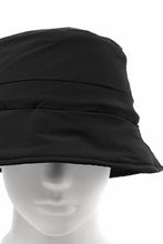 画像をギャラリービューアに読み込む, thom/krom BUCKET HAT / ELASTIC NYLON + WARM PADDED (BLACK)