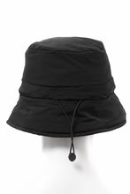 画像をギャラリービューアに読み込む, thom/krom BUCKET HAT / ELASTIC NYLON + WARM PADDED (BLACK)