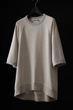 画像をギャラリービューアに読み込む, N/07 RAGLAN LOOSEY TOP / VINTAGE COTTON TERRY (OATMEAL)