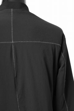 画像をギャラリービューアに読み込む, thom/krom MA-1 JACKET / ELASTIC NYLON + WARM PADDED (BLACK)