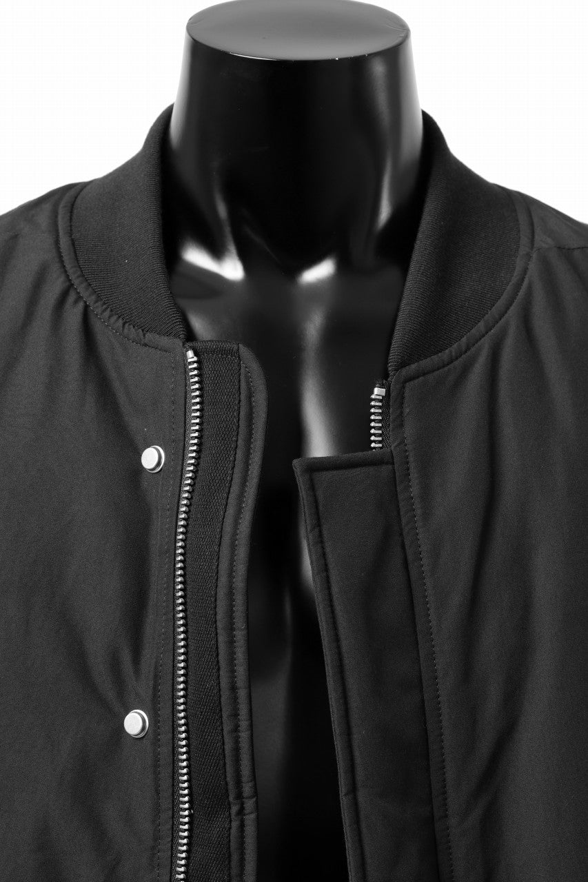 Load image into Gallery viewer, thom/krom FLIGHT BOMBER JACKET / WARM PADDED (BLACK)