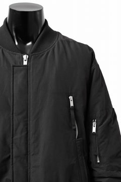 Load image into Gallery viewer, thom/krom FLIGHT BOMBER JACKET / WARM PADDED (BLACK)