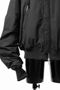 Load image into Gallery viewer, thom/krom FLIGHT BOMBER JACKET / WARM PADDED (BLACK)