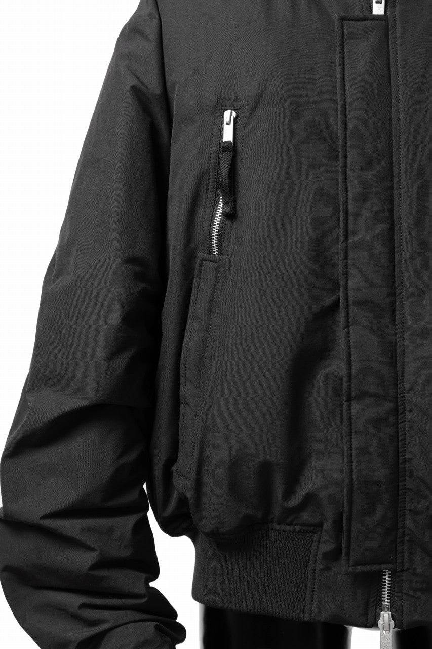Load image into Gallery viewer, thom/krom FLIGHT BOMBER JACKET / WARM PADDED (BLACK)