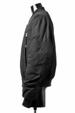 Load image into Gallery viewer, thom/krom FLIGHT BOMBER JACKET / WARM PADDED (BLACK)