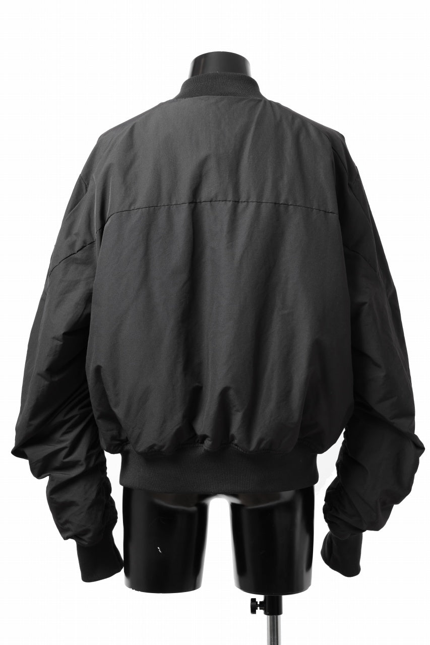 Load image into Gallery viewer, thom/krom FLIGHT BOMBER JACKET / WARM PADDED (BLACK)