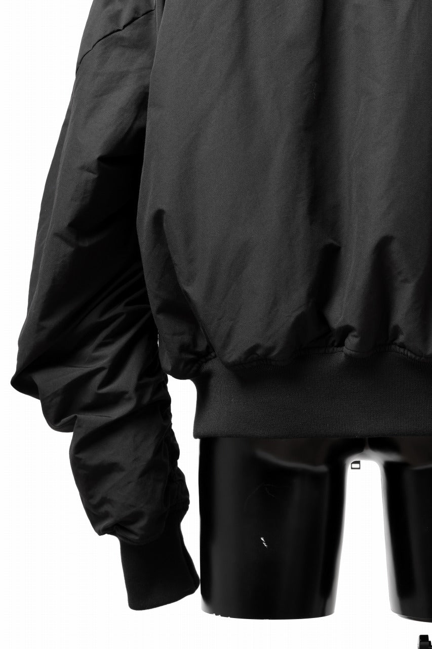 Load image into Gallery viewer, thom/krom FLIGHT BOMBER JACKET / WARM PADDED (BLACK)
