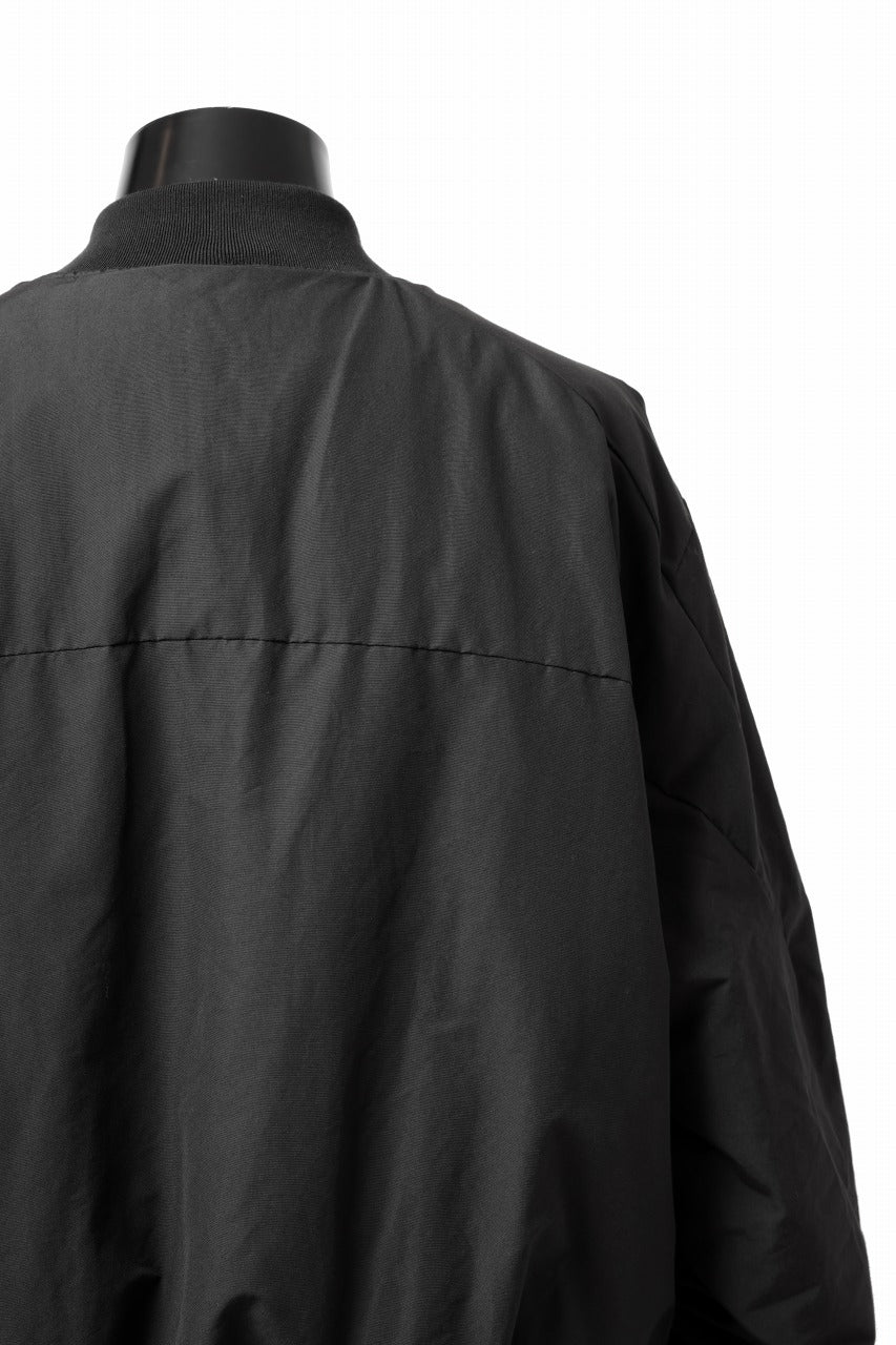 Load image into Gallery viewer, thom/krom FLIGHT BOMBER JACKET / WARM PADDED (BLACK)