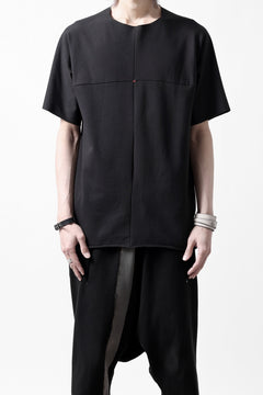 Load image into Gallery viewer, m.a+ one piece short sleeve t-shirt / T211C/JME (BLACK)