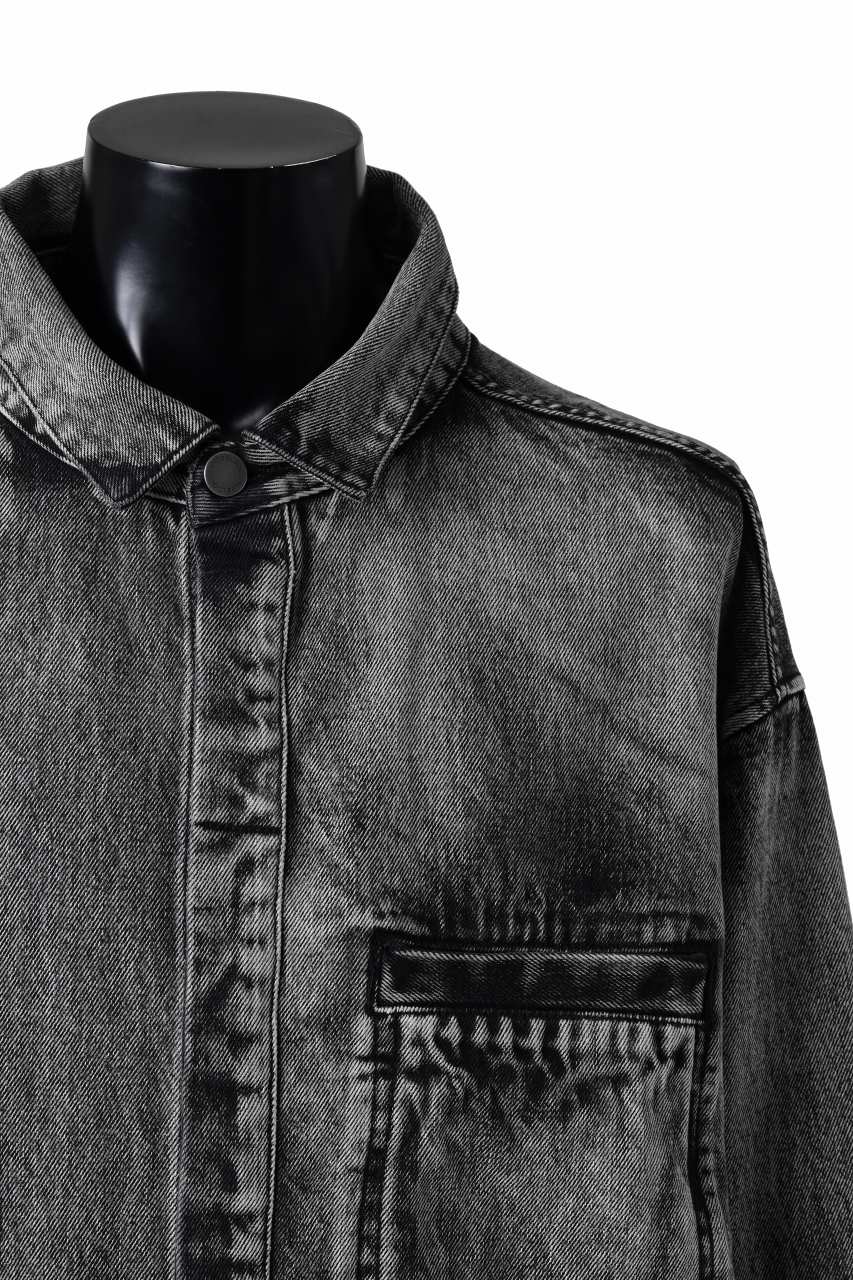 画像をギャラリービューアに読み込む, entire studios HERCULEAN DENIM SHIRT JACKET (CHARGRILL)