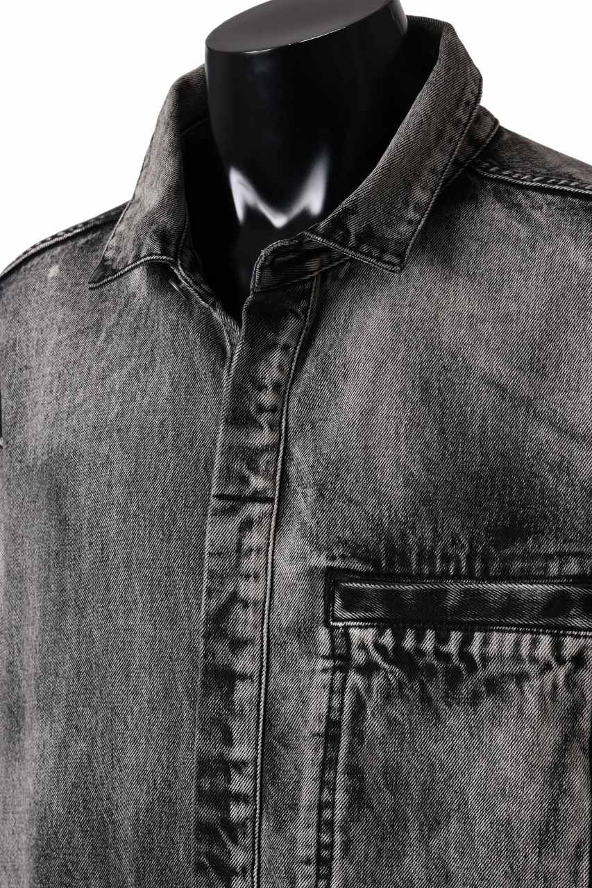 画像をギャラリービューアに読み込む, entire studios HERCULEAN DENIM SHIRT JACKET (CHARGRILL)