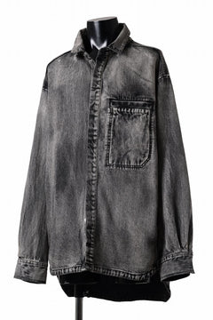 画像をギャラリービューアに読み込む, entire studios HERCULEAN DENIM SHIRT JACKET (CHARGRILL)
