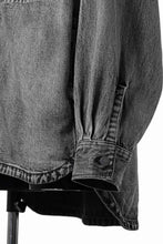 画像をギャラリービューアに読み込む, entire studios HERCULEAN DENIM SHIRT JACKET (CHARGRILL)