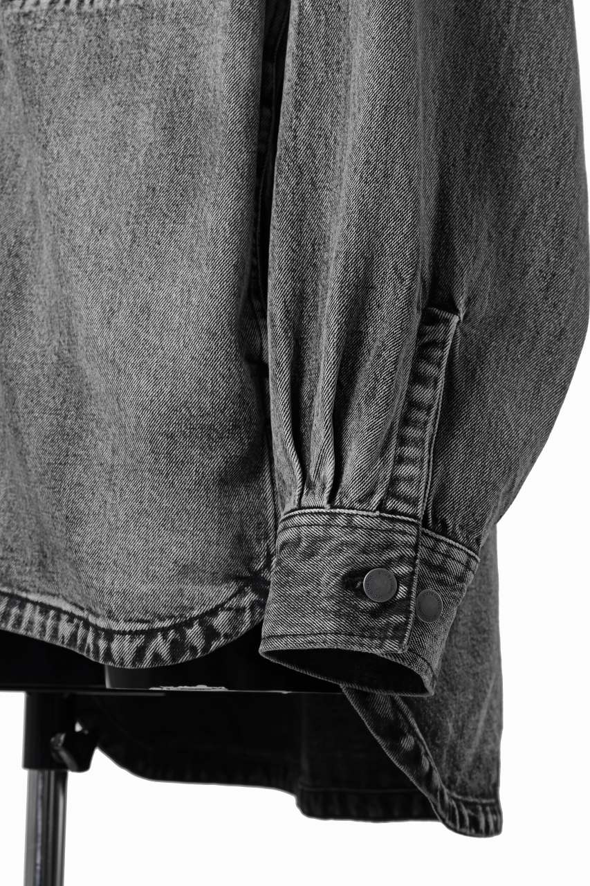 画像をギャラリービューアに読み込む, entire studios HERCULEAN DENIM SHIRT JACKET (CHARGRILL)