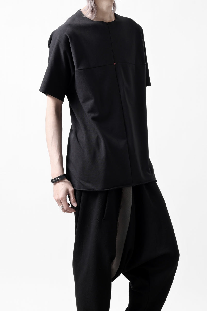 Load image into Gallery viewer, m.a+ one piece short sleeve t-shirt / T211C/JME (BLACK)