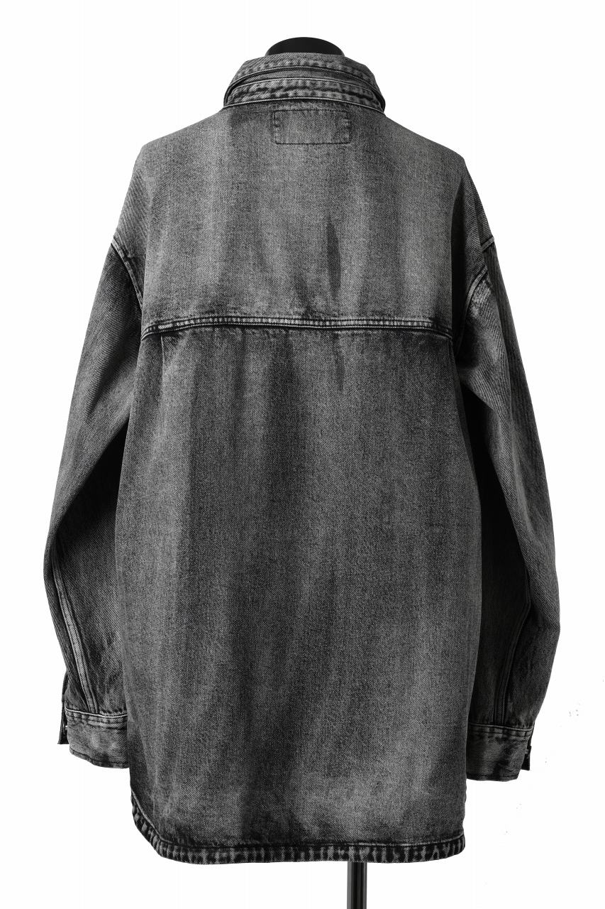 画像をギャラリービューアに読み込む, entire studios HERCULEAN DENIM SHIRT JACKET (CHARGRILL)